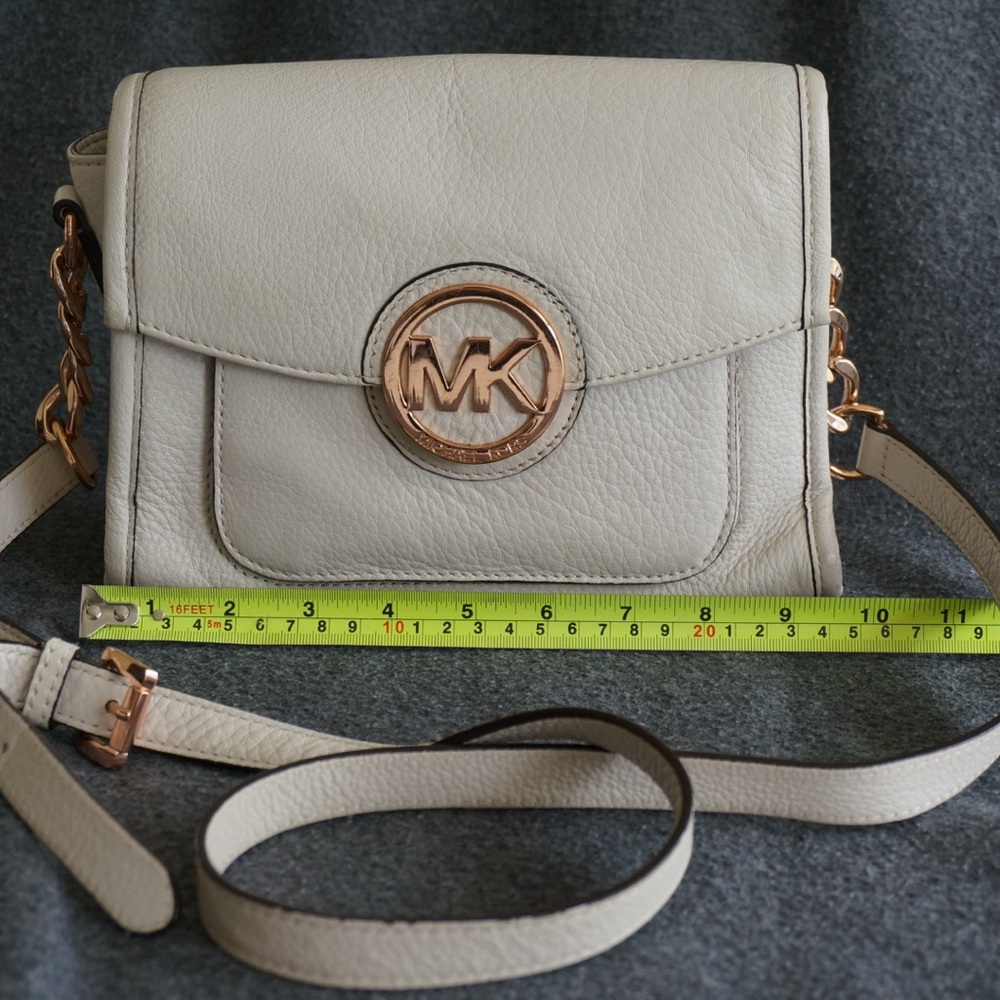 Michael Kors Cream Crossbody Bag